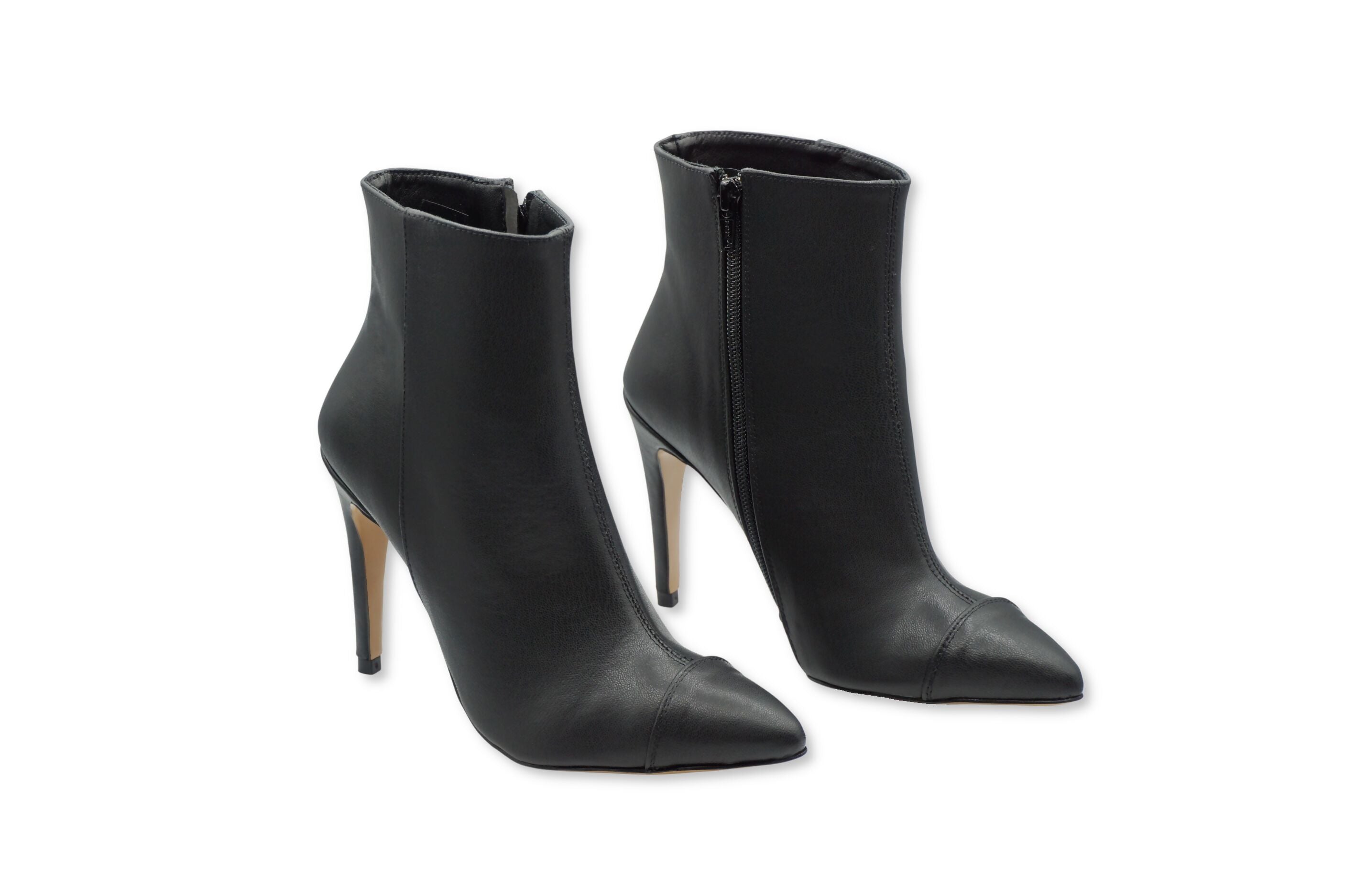 ADMIRER Stiletto Ankle Boot Apple Leather 10cm