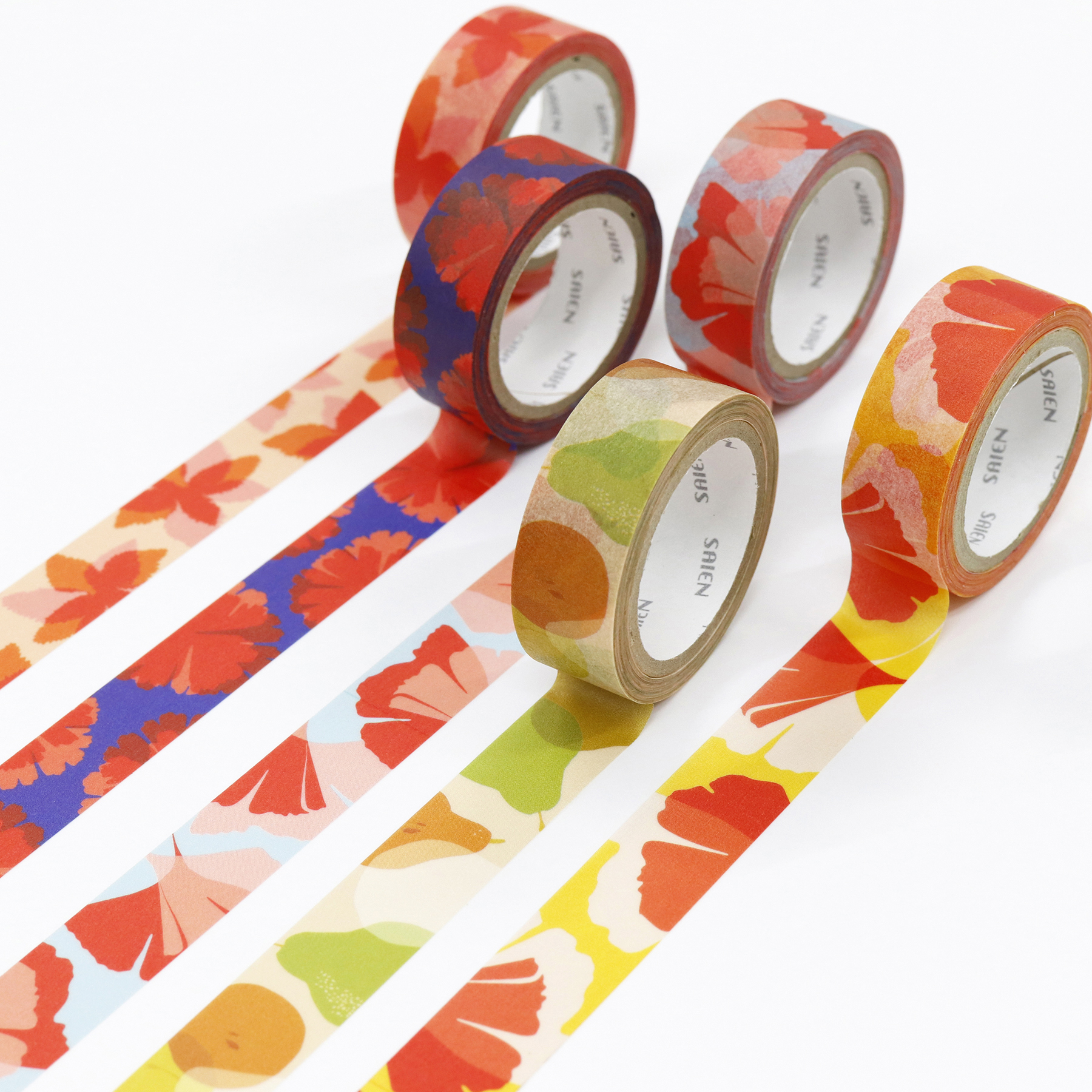 GINKGO POP Valencia Washi Tape